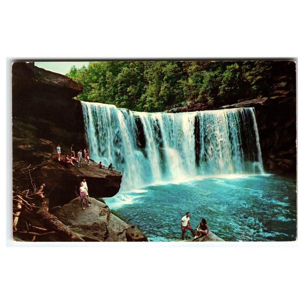 Cumberland Falls State Park Kentucky Postcard - Curteichcolor Kodachrome